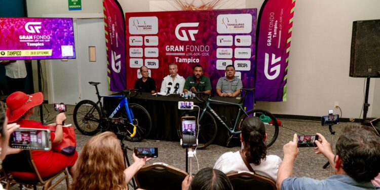 Presentan El Gran Fondo Tampico; el reto ciclista de 40, 60 y 120 km