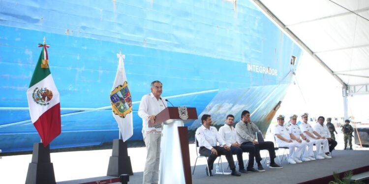 Inicia operaciones el Puerto del Norte; Tamaulipas se convierte en la nueva frontera marítima de México: Américo