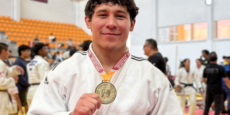 Alumno de la UAT conquista el oro en torneo nacional de judo