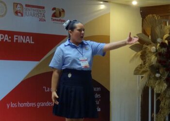 Representará estudiante tamaulipeca a México en el XI Concurso Internacional de Oradores en Perú