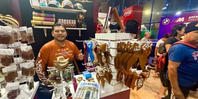 Cautiva Tamaulipas a visitantes de la Feria Nacional Potosina