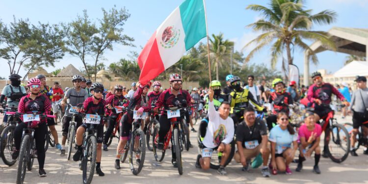 Más de 1500 jóvenes de todo Tamaulipas participan en la Jornada Nacional Rodada por la Paz y Contra las Adicciones