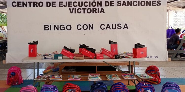 Realiza CEDES Victoria “bingo con causa” para el regreso a clases