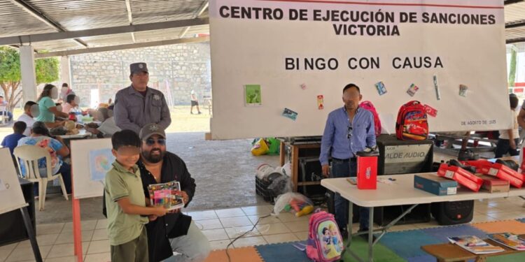 Realiza CEDES Victoria “bingo con causa” para el regreso a clases