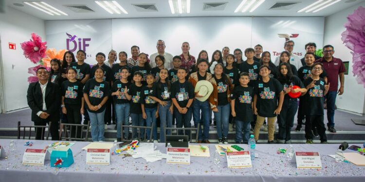 Reconoce DIF Nacional a la Red de Niñas, Niños y Adolescentes Impulsores de la Transformación del DIF Tamaulipas