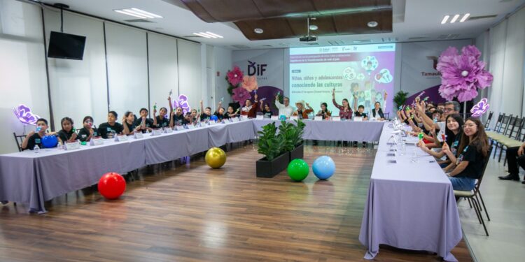 Reconoce DIF Nacional a la Red de Niñas, Niños y Adolescentes Impulsores de la Transformación del DIF Tamaulipas