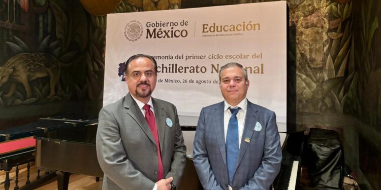 Presente Tamaulipas en arranque del primer ciclo escolar del Bachillerato Nacional