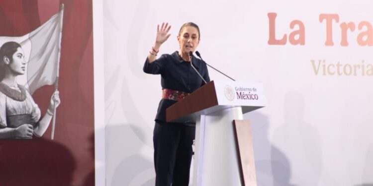 Reitera presidenta todo su apoyo para consolidar la transformación en Tamaulipas