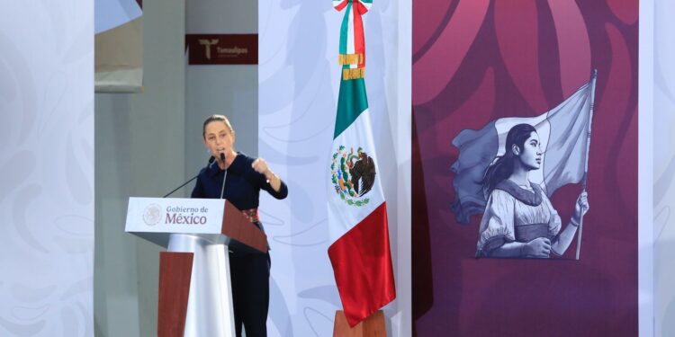 Reitera presidenta todo su apoyo para consolidar la transformación en Tamaulipas