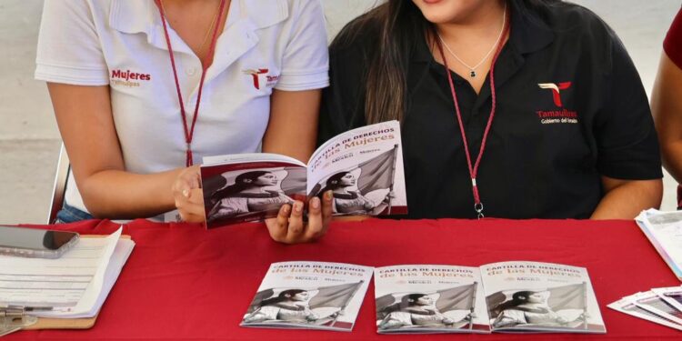 Realizan Feria de Servicios para las Mujeres por la Paz en Ciudad Victoria