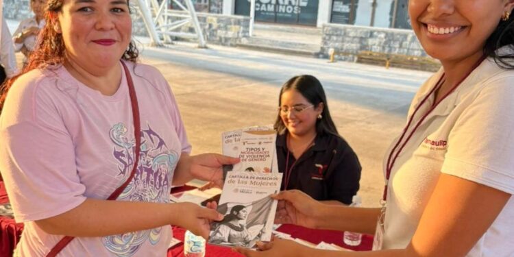 Realizan Feria de Servicios para las Mujeres por la Paz en Ciudad Victoria