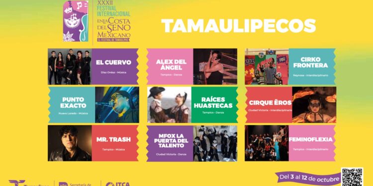 Festival Internacional en la Costa del Seno Mexicano llegará a los 43 municipios