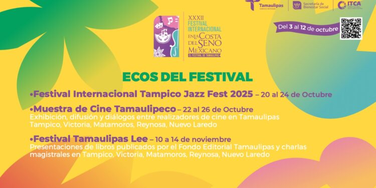 Festival Internacional en la Costa del Seno Mexicano llegará a los 43 municipios