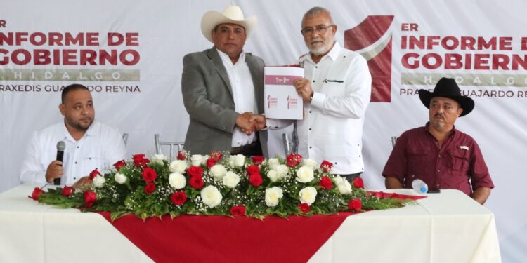 Refrenda Gobierno de Tamaulipas compromiso con la transformación de Hidalgo en su Primer Informe de Gobierno