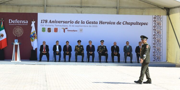 Preside Américo ceremonia del 178 aniversario de la Gesta Heroica de los Niños Héroes de Chapultepec