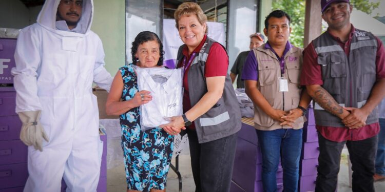 DIF Tamaulipas impulsa proyecto de “Producción Sostenible de Miel” en comunidades rurales