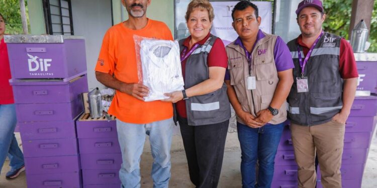 DIF Tamaulipas impulsa proyecto de “Producción Sostenible de Miel” en comunidades rurales