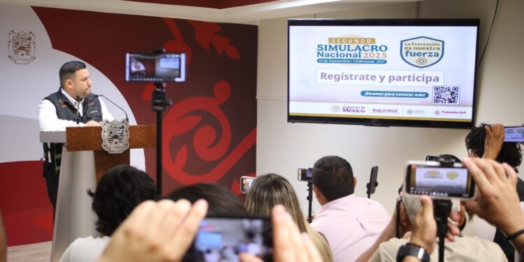 Convoca Protección Civil Tamaulipas a sumarse al Simulacro Nacional 2025