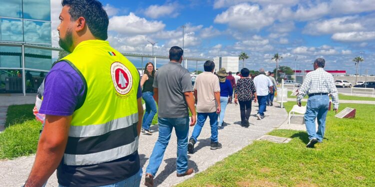Fortalece Tamaulipas cultura de la prevención con más de 77 mil participantes en el Simulacro Nacional 2025