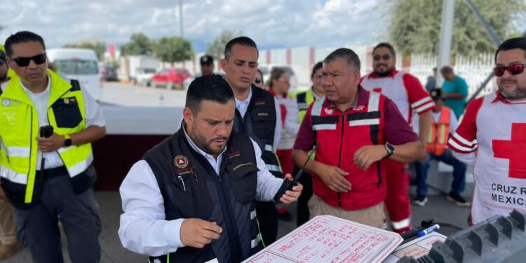 Fortalece Tamaulipas cultura de la prevención con más de 77 mil participantes en el Simulacro Nacional 2025