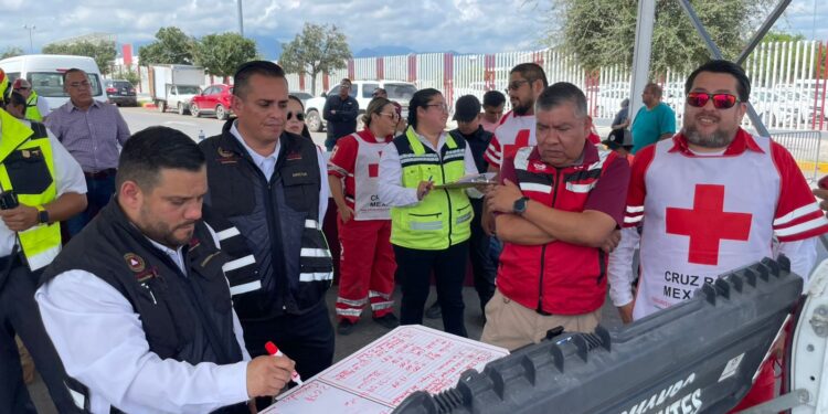 Fortalece Tamaulipas cultura de la prevención con más de 77 mil participantes en el Simulacro Nacional 2025