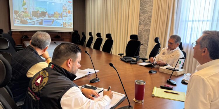 Participa Tamaulipas en Simulacro Nacional 2025