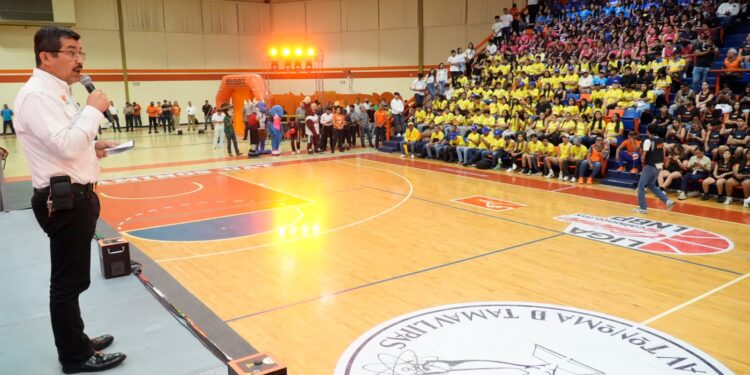 Inaugura rector de la UAT los Juegos Deportivos Interfacultades 2025