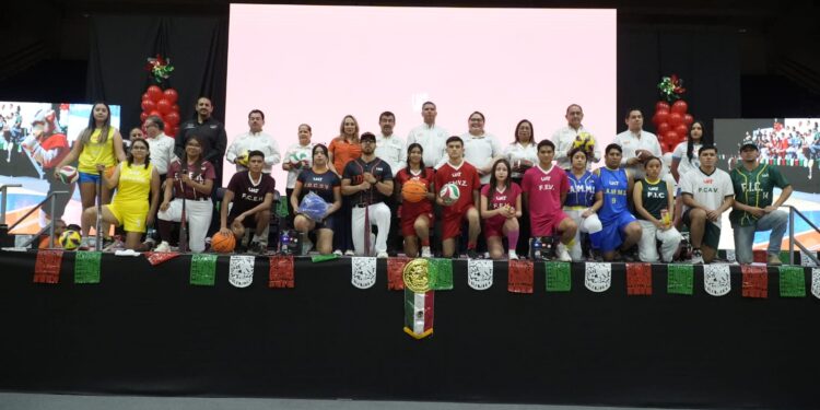 Inaugura rector de la UAT los Juegos Deportivos Interfacultades 2025