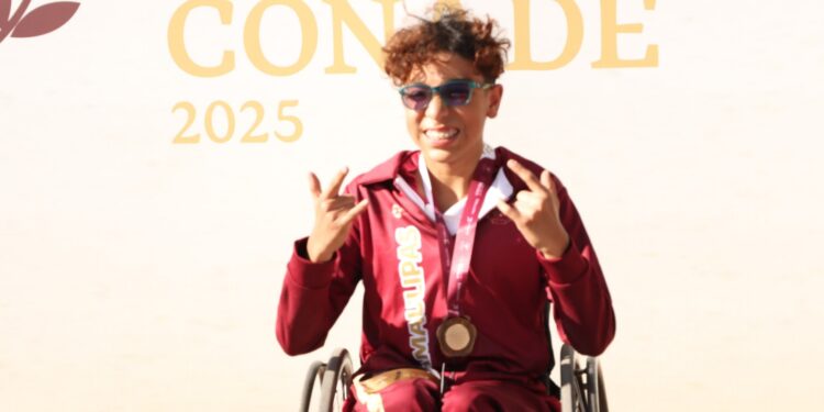 Suma Tamaulipas cinco medallas en el tercer día de la Paralimpiada Nacional en Aguascalientes