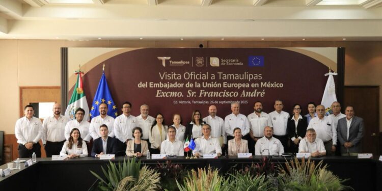 Embajador de la Unión Europea destaca condiciones de seguridad en Tamaulipas