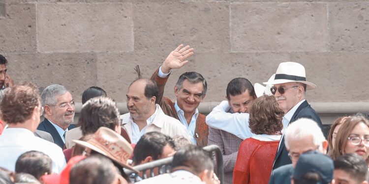 Vamos bien y nos va a ir mejor con el gobierno de la presidenta Claudia Sheinbaum: Américo Villarreal