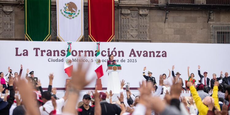 Vamos bien y nos va a ir mejor con el gobierno de la presidenta Claudia Sheinbaum: Américo Villarreal