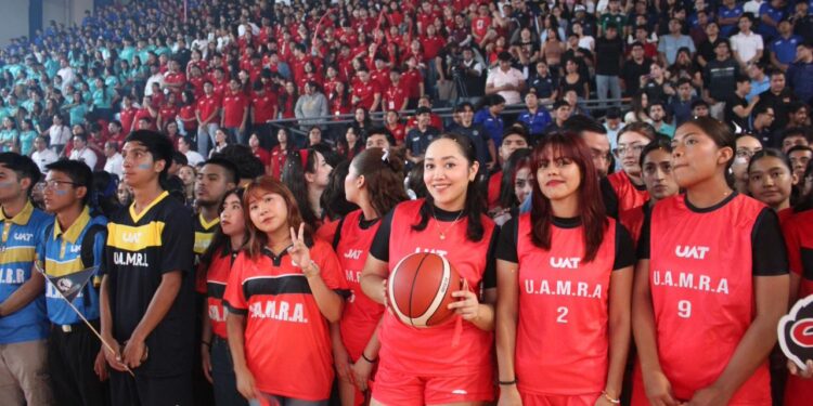 Inaugura rector Juegos Interfacultades UAT Zona Norte 2025