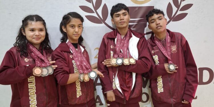 Cierra Tamaulipas primera etapa de paraatletismo en la Paralimpiada Nacional, con 60 medallas y una actuación histórica