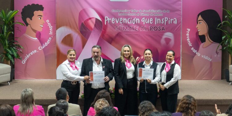 Promueve la UAT prevención y sensibilización sobre el cáncer de mama