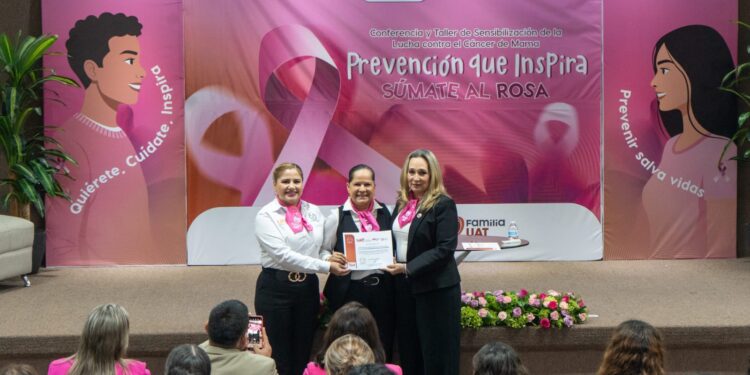 Promueve la UAT prevención y sensibilización sobre el cáncer de mama
