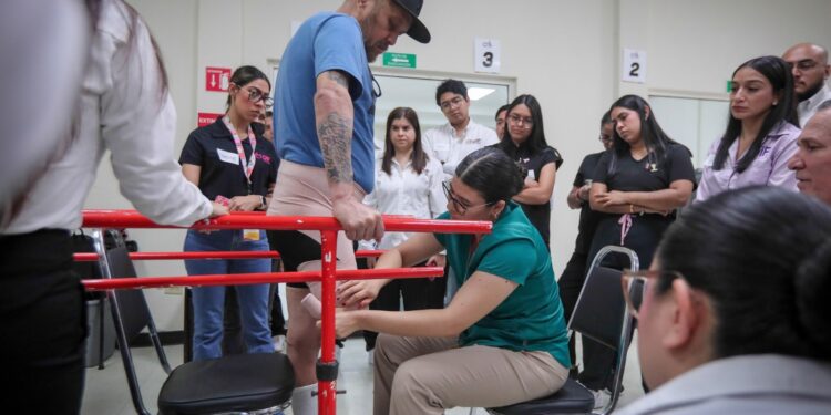 Capacita DIF Tamaulipas a fisioterapeutas de los Centros y Unidades de Rehabilitación en todo el estado