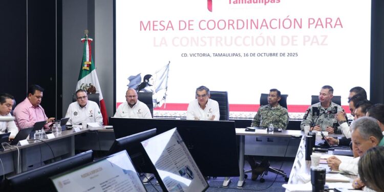 Instruye Américo Villarreal a mantener vigilancia permanente en zona conurbada ante crecida del Pánuco