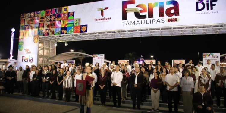 Inaugura Américo Villarreal la Feria Tamaulipas 2025, una fiesta de unidad y tradición