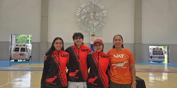 Estudiantes de la UAT conquistan el medallero en el nacional de Esgrima