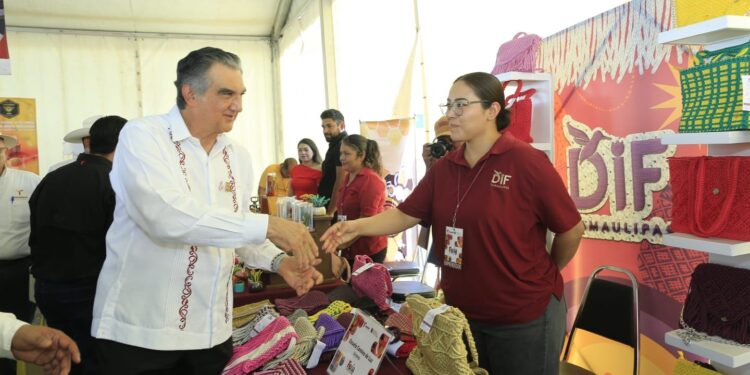 Inaugura Américo Villarreal exposición ganadera en la Feria Tamaulipas 2025