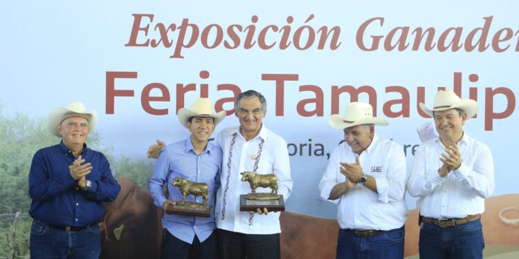 Inaugura Américo Villarreal exposición ganadera en la Feria Tamaulipas 2025