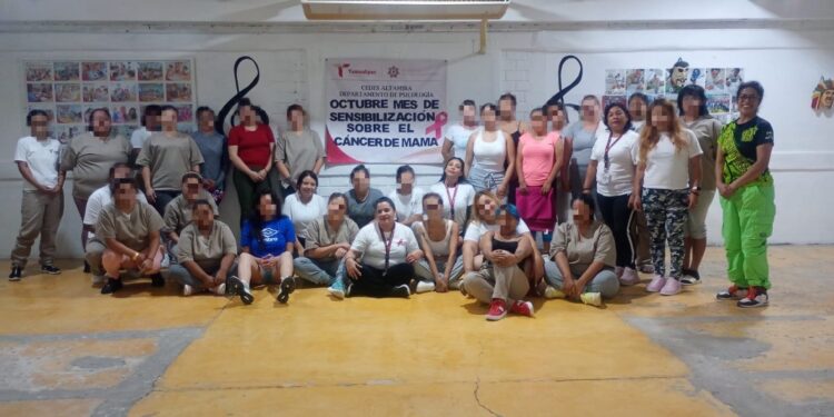 Conmemora CEDES Altamira lucha contra el cáncer de mama con rally deportivo, mastografías y yoga oncológico