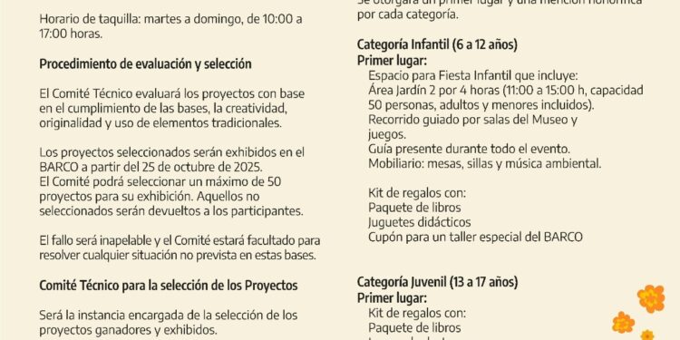 Invita ITCA a celebrar las tradiciones de Día de Muertos en BARCO, Centro Cultural para las infancias
