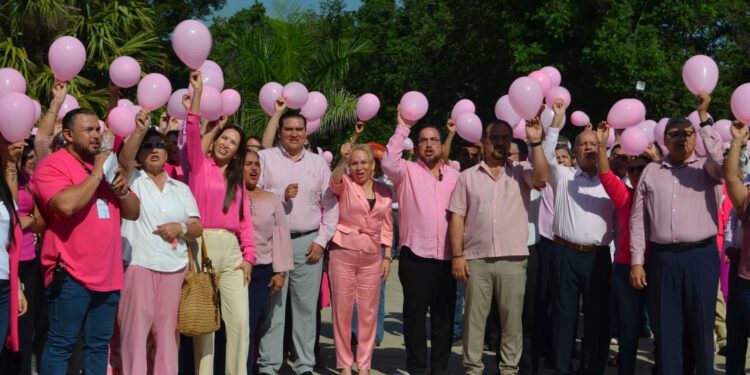 Se suma sector educativo a la lucha contra el cáncer de mama