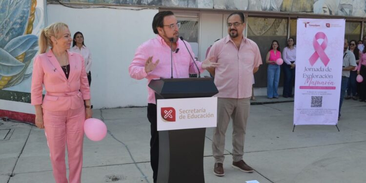 Se suma sector educativo a la lucha contra el cáncer de mama