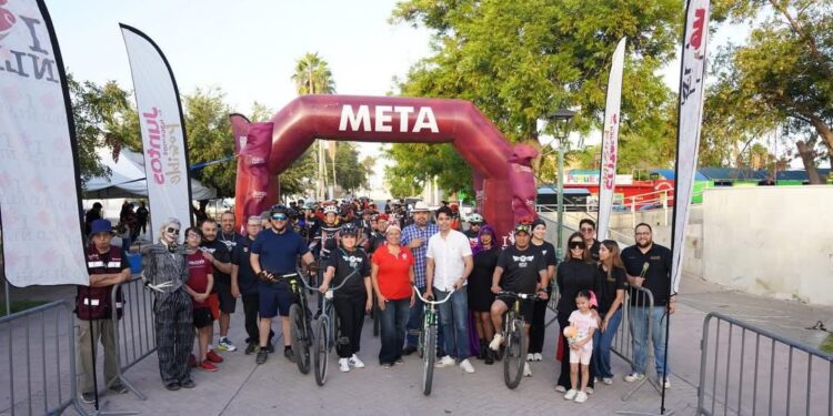 Participan 2 mil jóvenes en la 2da. Rodada y Carrera Nacional por la Paz y Contra las Adicciones en todo Tamaulipas: INJUVE