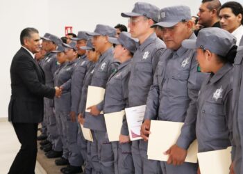 Recibe USJT a 19 nuevos custodios penitenciarios