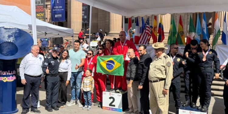 Tamaulipas reconoce el talento y compromiso de policías y bomberos en los XII Juegos Latinoamericanos