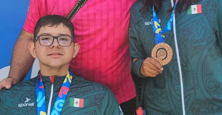 Gana tamaulipeco medalla de bronce en Juegos Parapanamericanos Junior 2025